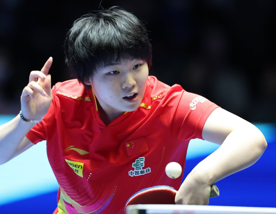 孙颖莎, Brbkk, 她在女单比 孙颖莎, Brbkk, 她在女单比